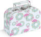 Taufgeschenke Papier Koffer Flamingo 22030 Paket 12 Stücke