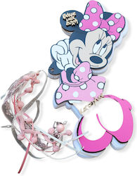 Lucrat Manual Cartea de Oaspeți pentru Botez Colecție Cupe Tematică Minnie 011