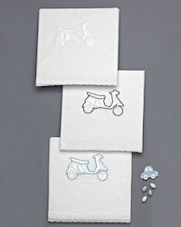 Christening Oilcloths Set Machine 28233 Blue