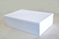 Taufkleiderkisten 61x41x17 Parallelogramm Weiß