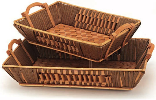 Coș Bomboane Bambu 58x41x12cm 11101