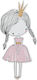 Decorative Candles Chests Printed Princess Girls 22 Cm K379 Nv23-25-00071-379