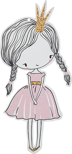 Decorative Candles Chests Printed Princess Girls 22 Cm K379 Nv23-25-00071-379