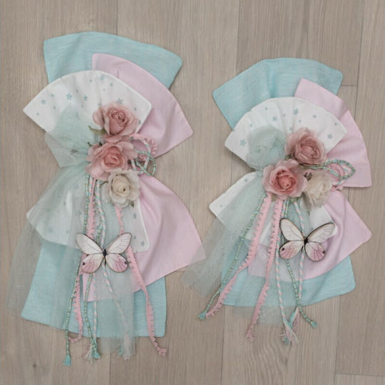 Handmade Set of Bottles for Girl Butterfly Theme Colorful Loukia Louk-sm303