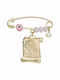 Child Safety Pin made of Gold 14K for Girl
