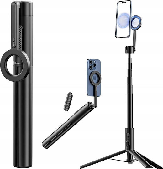 Ulanzi MG-002 Selfie Stick Τρίποδο Κινητού Bluetooth Μαύρο