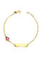Savvas Design Kids Bracelet ID from Gold