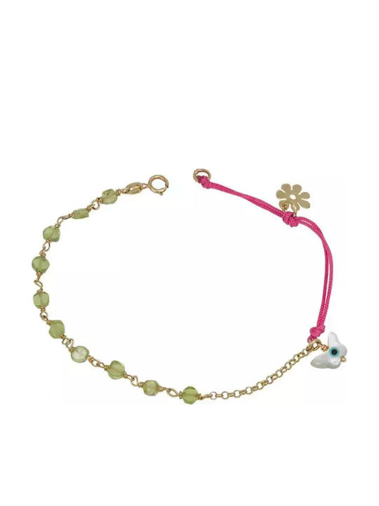 Gold Kinderarmband 14k 002034 002034 Gold 14 Karat