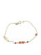 Gold Kinderarmband Mädchen Herzen Böses Auge K9 023949 023949 Gold 9 Karat