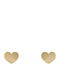 Kids Earrings 9K Gold Hearts 035782 035782 Gold 9 Carats