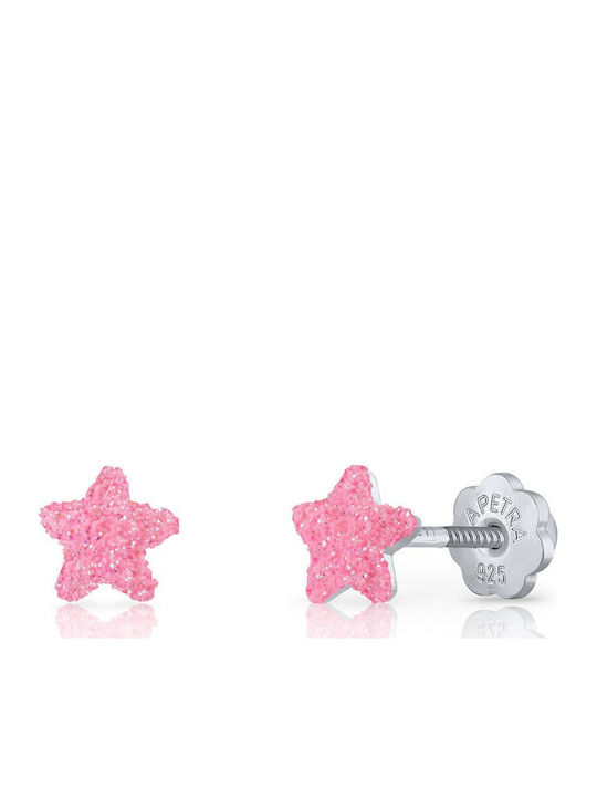 Lapetra Cercei pentru copii Studs Stele