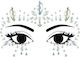 Face Decoration Crystals Glow In Dark 15x9cm