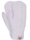 Kinderhandschuhe MItten Weiß