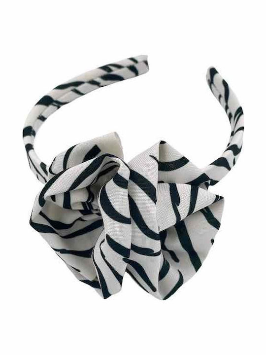 Handmade Kids Headband White Bonjour Bebe