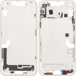 Междураменна рамка Бял за iPhone 14 Plus