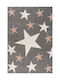 Детски килим Star 1925 Розово Светло Сиво 133x190