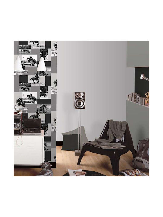 Magnifique Ugepa Wall Wallpaper 75509 53x1005cm Black and White New Plan