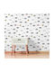 Embossed Kids Wallpaper Eyes Lips