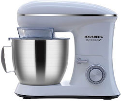 Hausberg Κουζινομηχανή 1600W με Ανοξείδωτο Κάδο 6.5lt