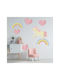 Wandsticker Rainbow Einhorn 100x67cm