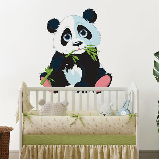 Αυτοκόλλητο Τοίχου Panda Bear 100x87cm