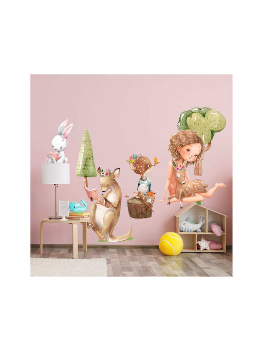 Caravelshop Autocolant Decorativ pentru Copii Perete 146x146buc