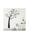 Wandsticker Baum Vögel 60x80cm
