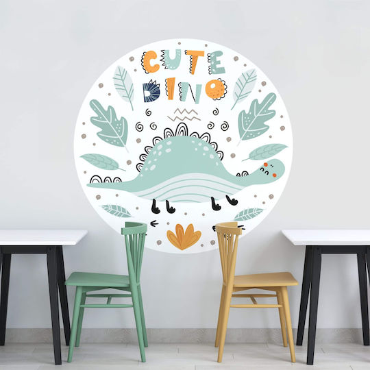 Wandsticker Cute Dino 70x70cm