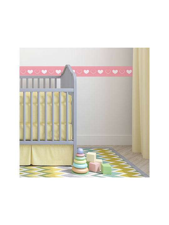 Caravelshop Детска стикерна за стена Стена Граница 125x15бр