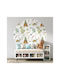 Wandsticker Schildkröten Babys Dino 100x100cm