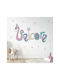 Wandsticker Shiny Einhorn 130x78cm