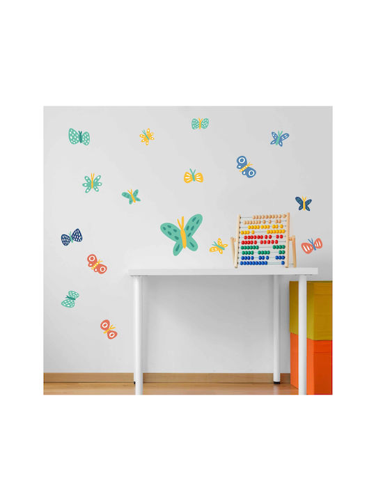 Caravelshop Kinder Wandsticker Fenster 130x64cm 31Stück