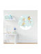Runder Kinder Wandkunst Pvc Fliegende Tierchen 30x30cm