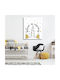 Детски Панел Believe In Unicorns 80x65см