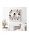 Caravelshop Детска Стена 30x30бр