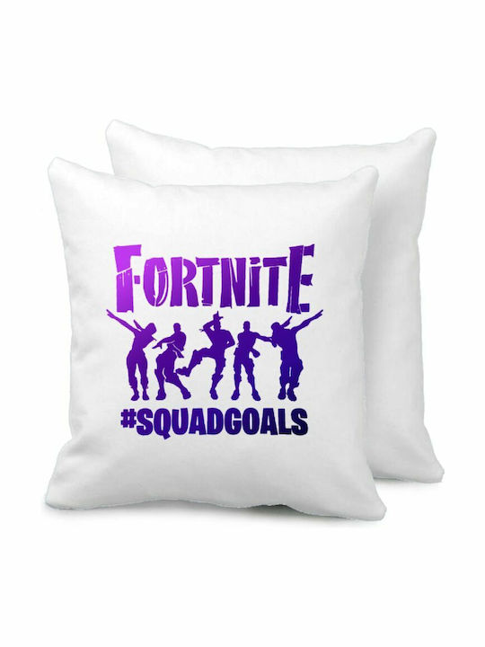 Fortnite #squadgoals Sofa Pillow 40x40cm Filling Included