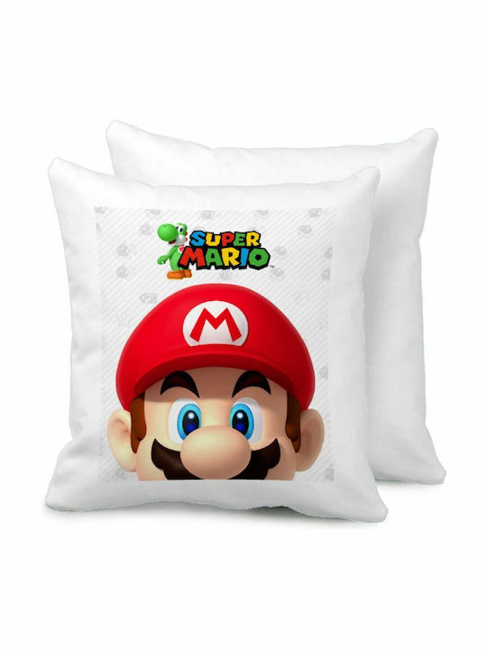 Super Mario Pernă Canapea 40x40cm Include Umplutură