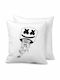 Fortnite Marshmello Μαξιλάρι Καναπέ 40x40cm Περιέχεται Γέμισμα