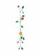 Haba 2966 Stoff Dekorative Girlande mit Blumen - Länge 160 cm