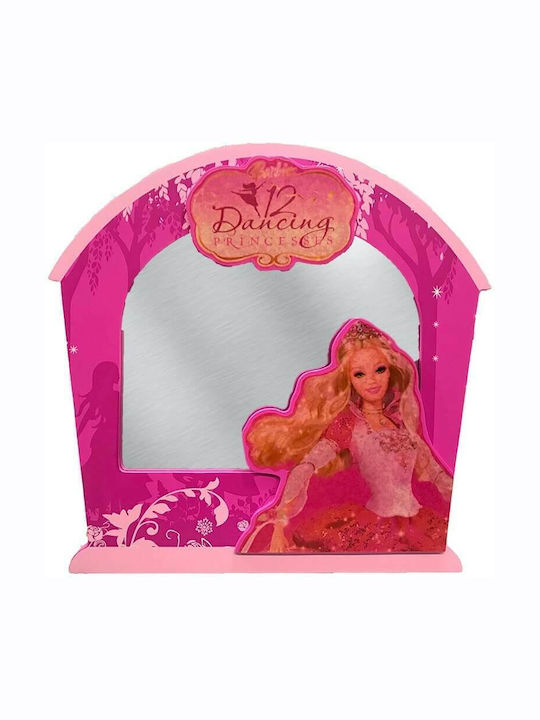 Ξύλινος Καθρέφτης Barbie Dancing Princess