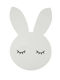 Wooden Rabbit Decoration Ξύλινο Κουνελάκι Διακοσμητικό Τοίχου