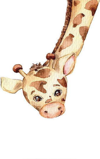Poster Posters Cute Giraffe Paper 15x20cm