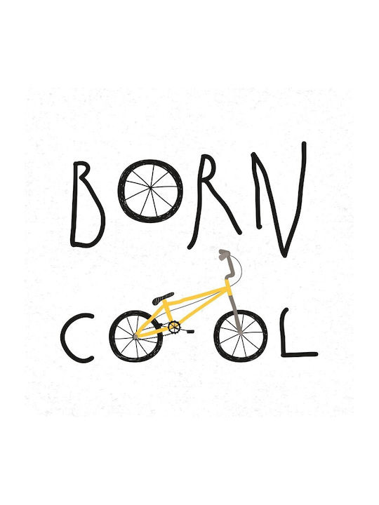 Αφίσες Poster Born Cool Χαρτί 90x90cm