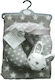 Nursery Time Baby Bedding Set 70x100cm Blanket and Gray Neck Pillow