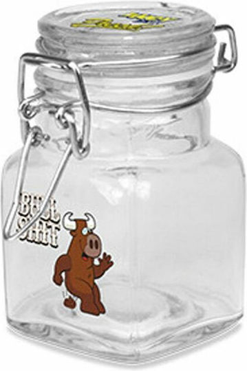 Juicy Jays Vase General Use with Airtight Lid Glass Transparent 280ml