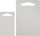 Rectangular Plastic Chopping Board Set Gray