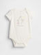 GAP Baby First Favorites Къс ръкав Бял