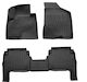 Race Axion Set of Front and Rear Mats 5pcs Tray Type for Hyundai Santa Fe 2010-2012 Black