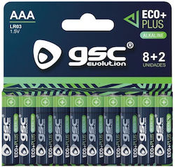 GSC Game World AAA 1.5V 10τμχ GSC Game World AAA 1.5V 10τμχ
