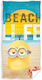 Beach Bath Towel 70x140 Minions